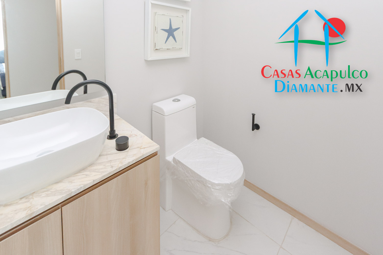 La Isla Capri H1 - Baño de visitas 1